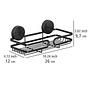 Static-Loc Wall shelf Pavia Steel Black 2
