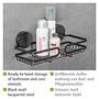 Static-Loc Wall shelf Pavia Steel Black 4