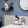 Static-Loc Wall shelf Pavia Steel Black 3