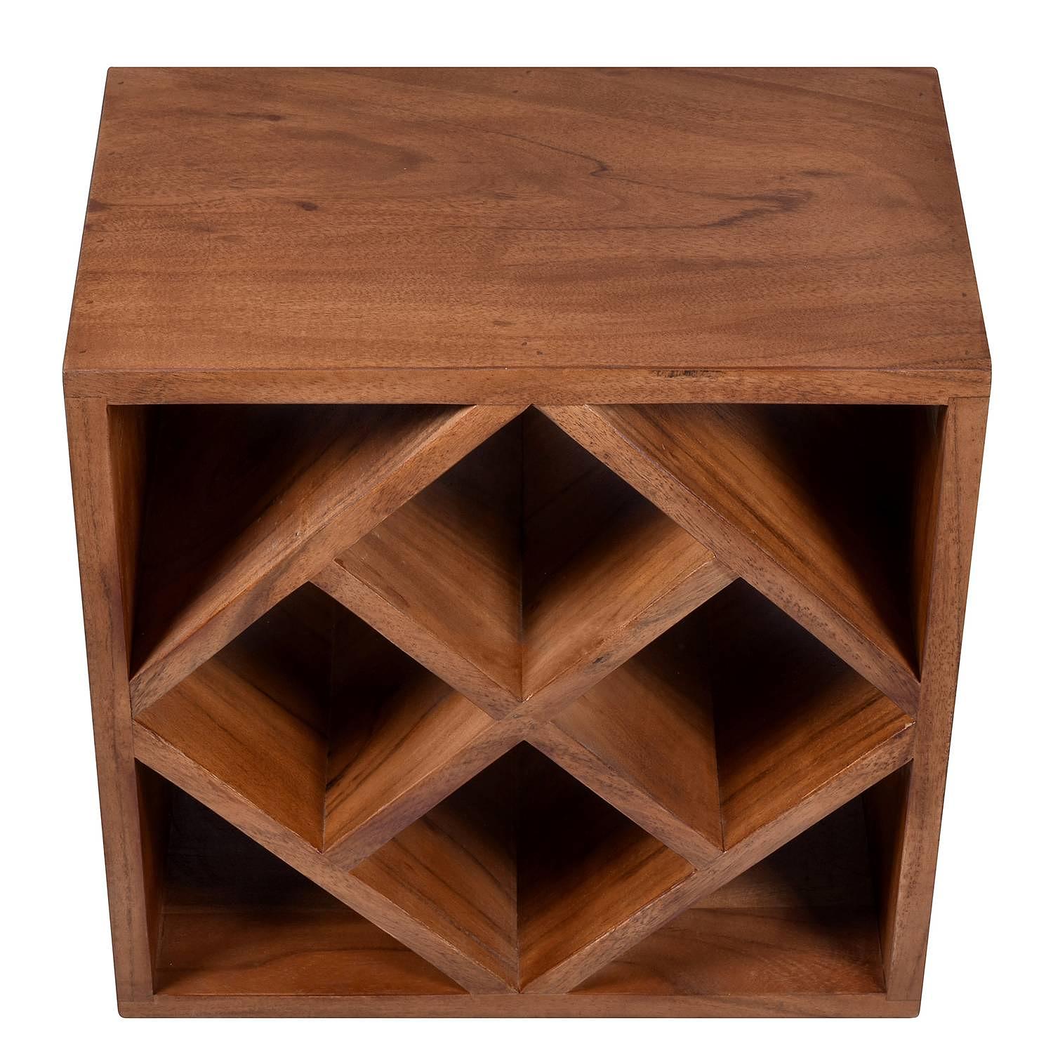 Wine rack Hawley Solid Acacia 2