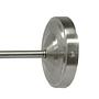 1-Flame Wall Lamp Fauna Iron Clear Glass 1