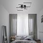 1-Flame LED ceiling light Frame V Polycarbonate Iron 3