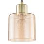 3-Flammig Pendelleuchte Kolind Metall Gold 2