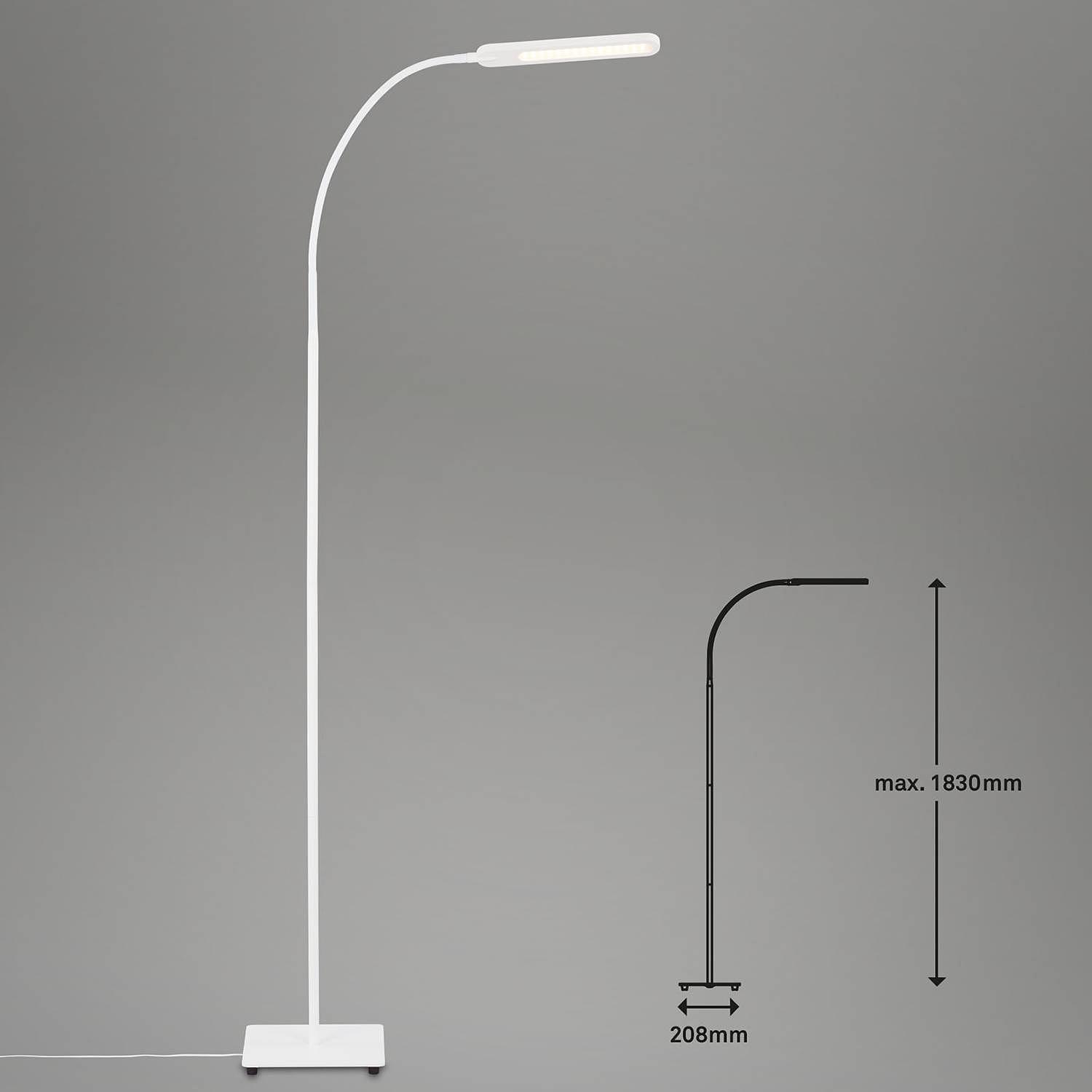LED floor lamp Servo 1-light White 3
