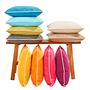 Cushion cover Joy Velvet Taupe 65 x 65 cm 1
