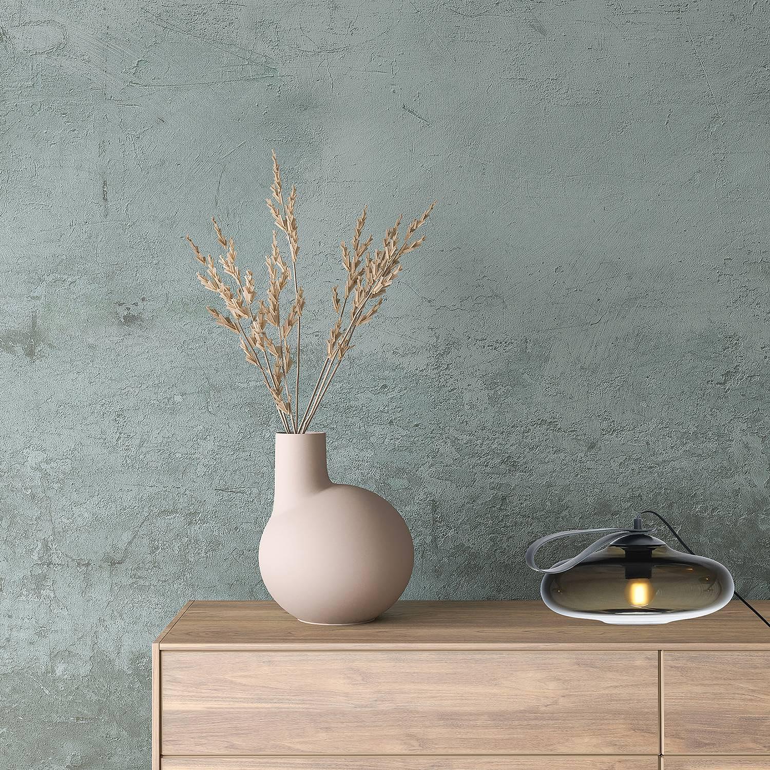 1-Flammig Table Lamp Hoseki II Smoked Glass Steel 3
