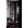 1-Flame Pendant Lamp Porto IV Clear Glass Steel 2