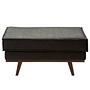 Polsterhocker Jurga Black 1