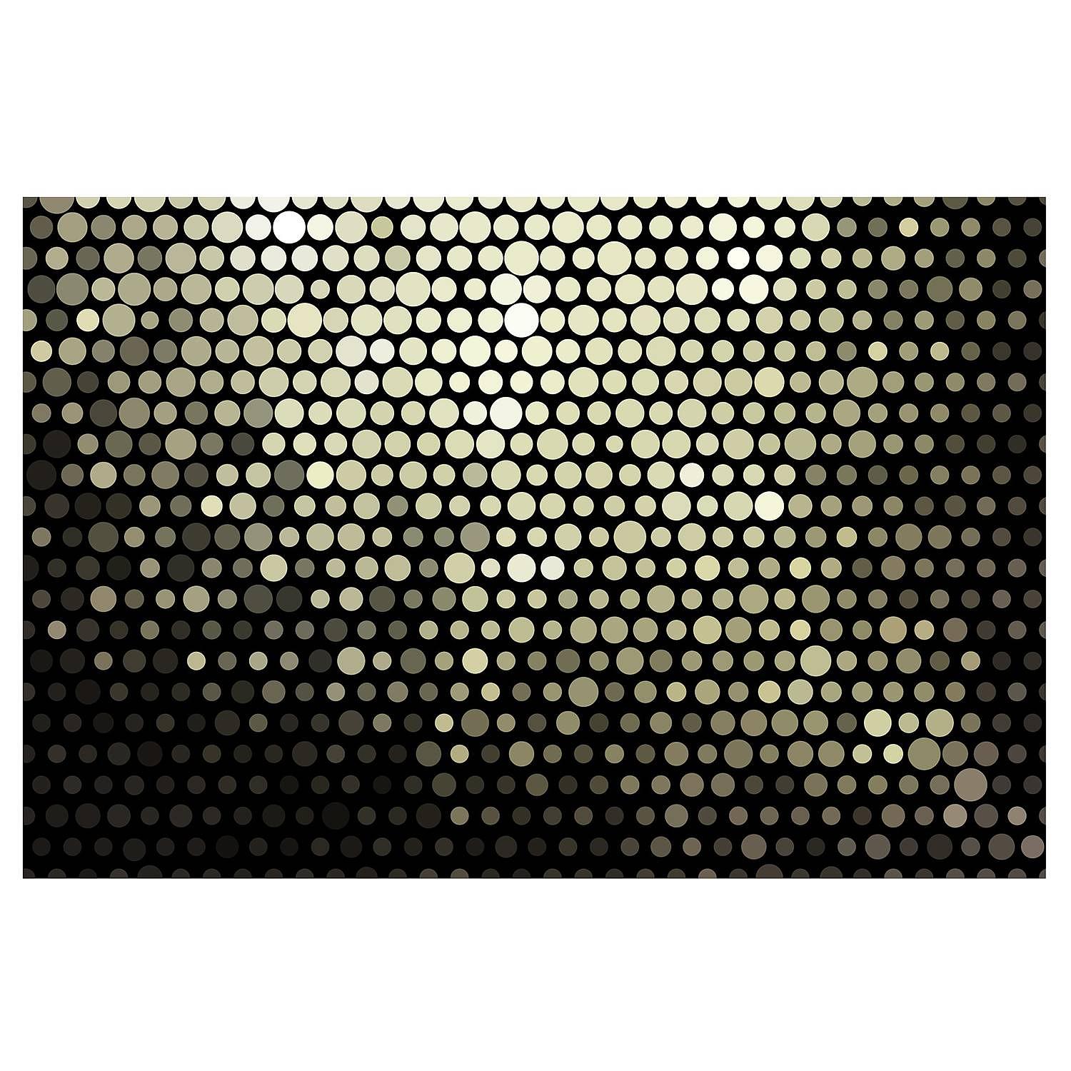 Non-woven wallpaper Disco Black 1
