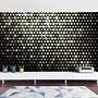Non-woven wallpaper Disco Black 4