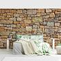 Vliestapete Croatia Stonewall Vliespapier Braun 432 x 290 cm 2