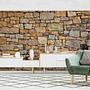 Vliestapete Croatia Stonewall Vliespapier Braun 432 x 290 cm 3