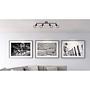 Xara IX Ceiling light Iron 4-flame 2