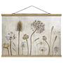 Fabric Picture Growing Old II Textile; Solid Wood Beige 1