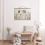 Fabric Picture Growing Old II Textile; Solid Wood Beige 3