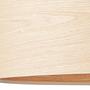 2-Flame pendant lamp Romm III Bamboo partly solid steel 2