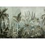 Non-woven photo wallpaper Mountain Jungle Multicolored 1