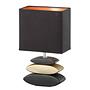 Table lamp Liner IV blended fabric ceramic 1