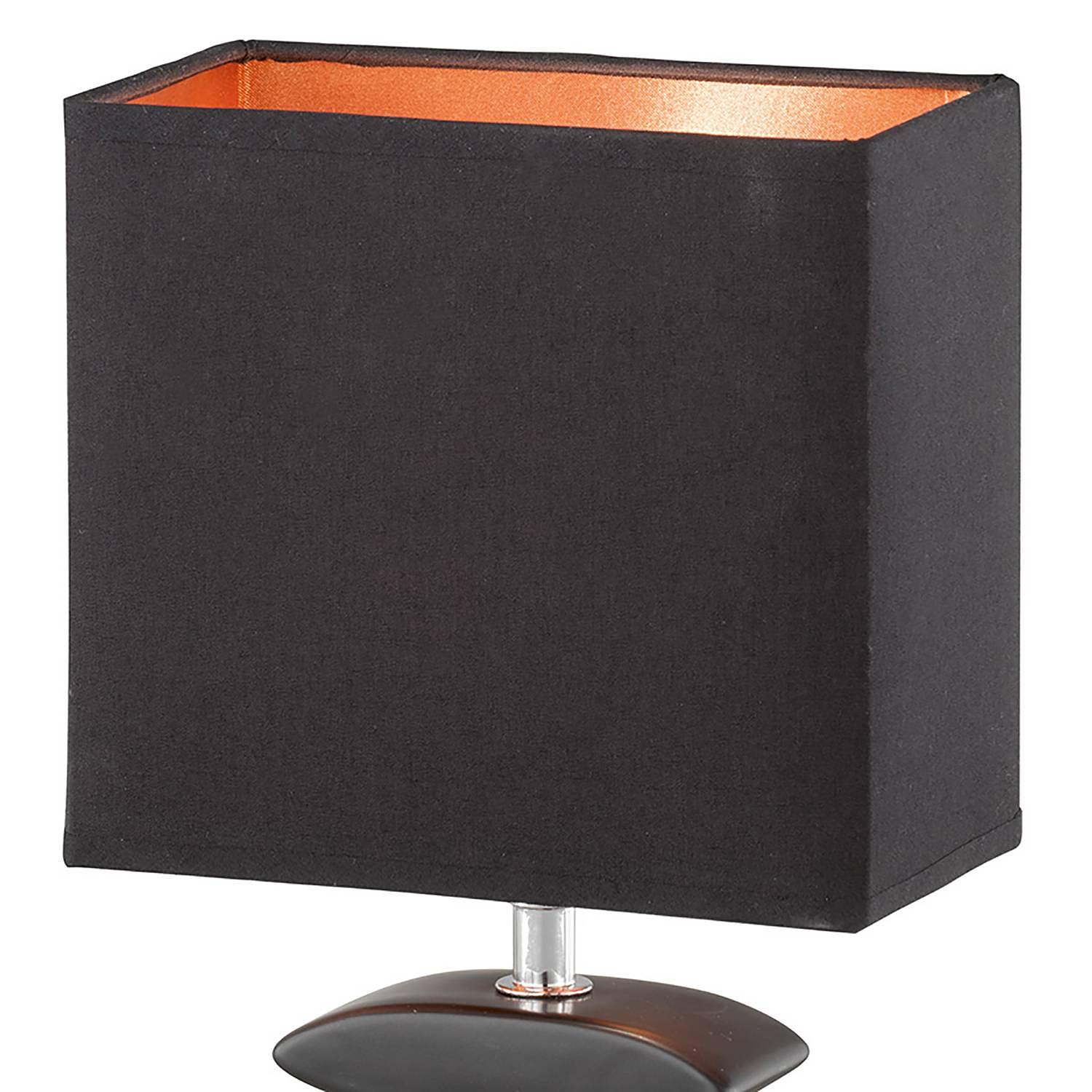 Table lamp Liner IV blended fabric ceramic 4
