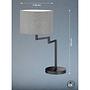 Table lamp Rota Linen Iron 3