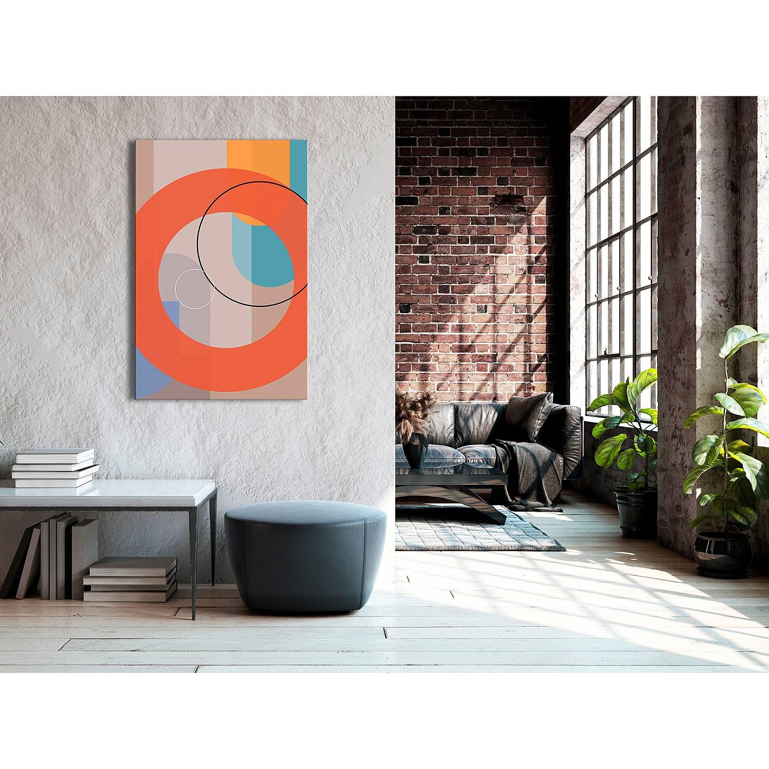 Wandbild Orange Chocolate Mehrfarbig 2