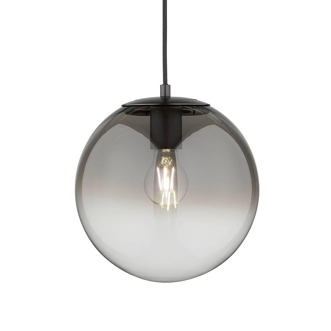 Pendant lamp Lina Smoked glass Iron 1