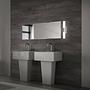 LED Wall Light Klak Silver 3
