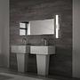 LED wall lamp Klak Silver 4