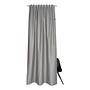 Fertiggardine Soft Baumwolle / Polyester Grau 130 x 250 cm 1