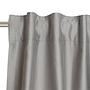 Fertiggardine Soft Baumwolle / Polyester Grau 130 x 250 cm 2