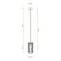 Pendant light Timeo V Grey 4
