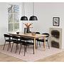 2x Armchair Otava Faux Leather Iron Black 2