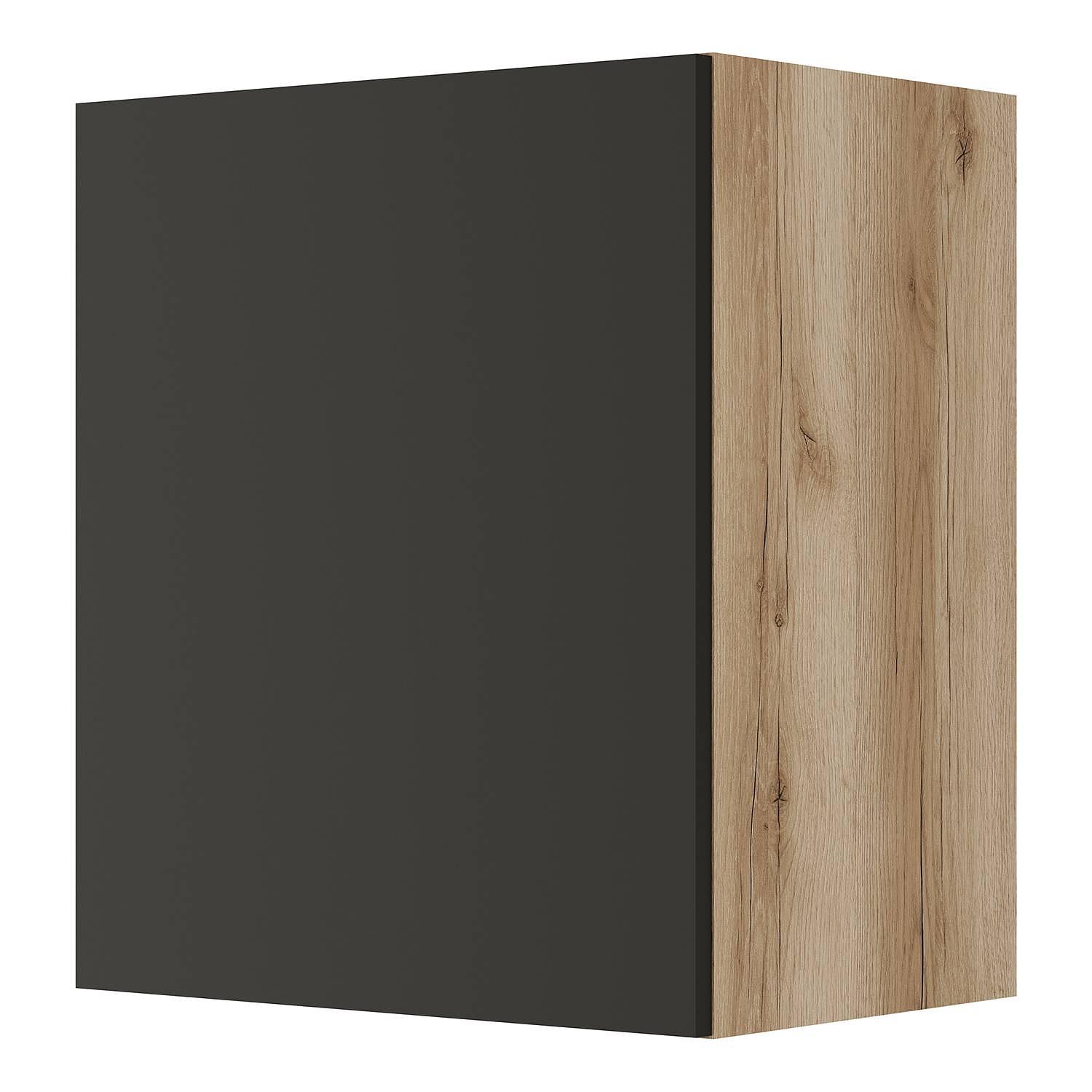 Wall cabinet Optiklar I Anthracite Width: 50 cm 1