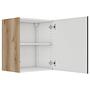 Wall cabinet Optiklar I Anthracite Width: 50 cm 3