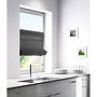 Faltrollo Chalet Blickdicht Polyester Anthrazit 130 x 80 cm 2