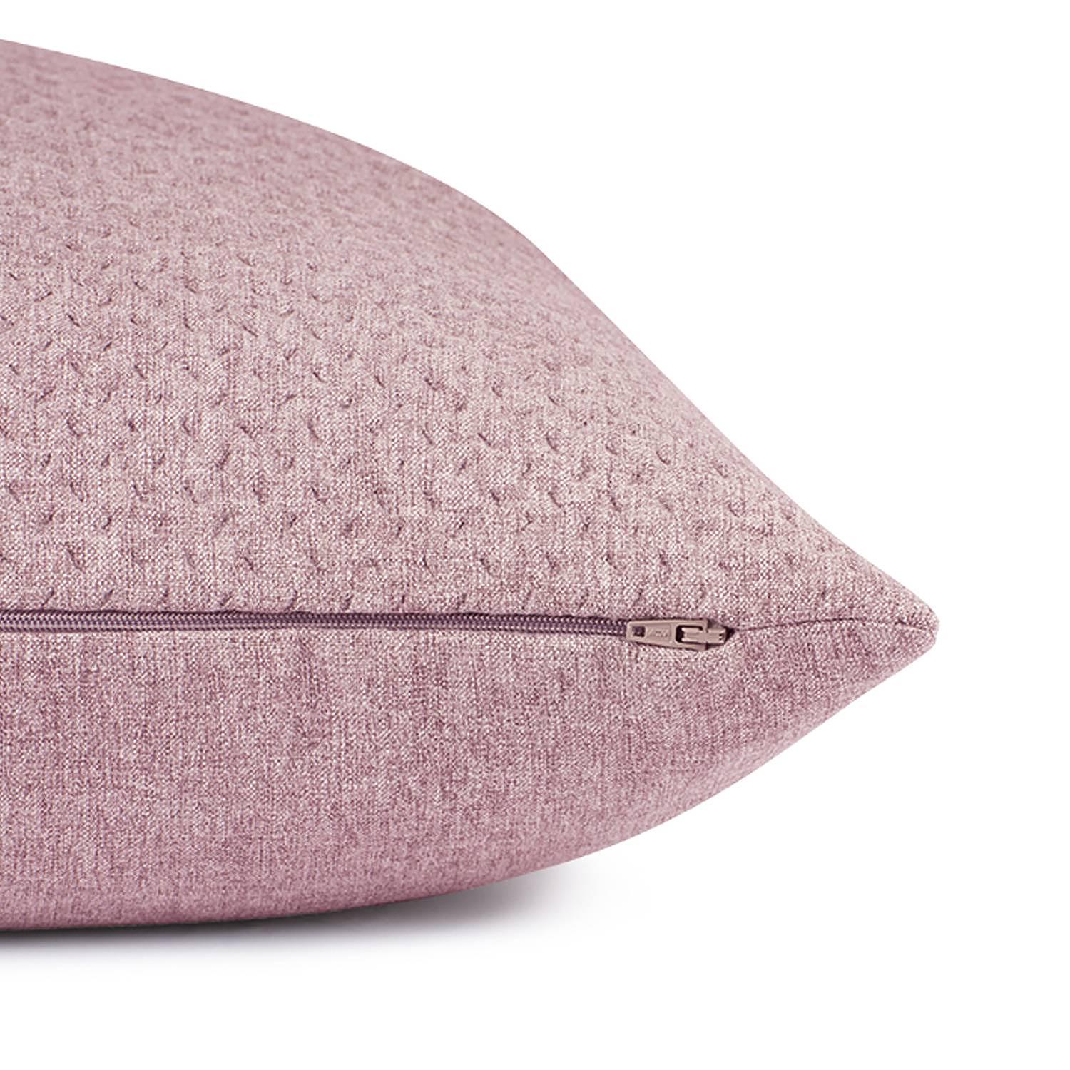 Harp Structure Pillowcase Polyester Pink 60 x 60 cm 2