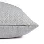 Harp Structure Pillowcase Polyester Light Gray 45 x 45 cm 2