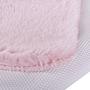 Shaggy rug Sara II Pink Ø 90cm 1