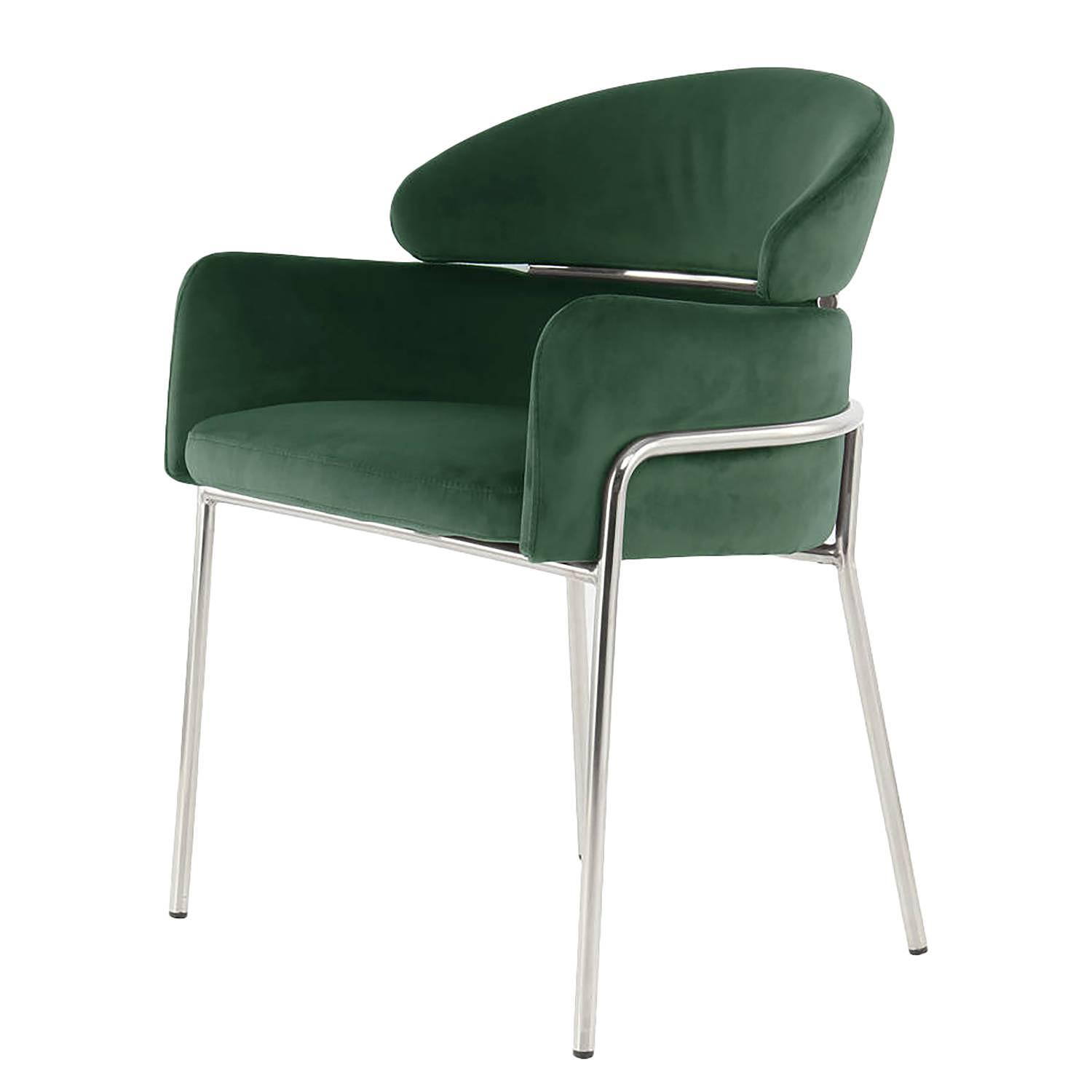 Armchair Elva Silver Green 1