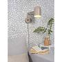 1-Flammig Wall Lamp Marseille Iron Sand 2