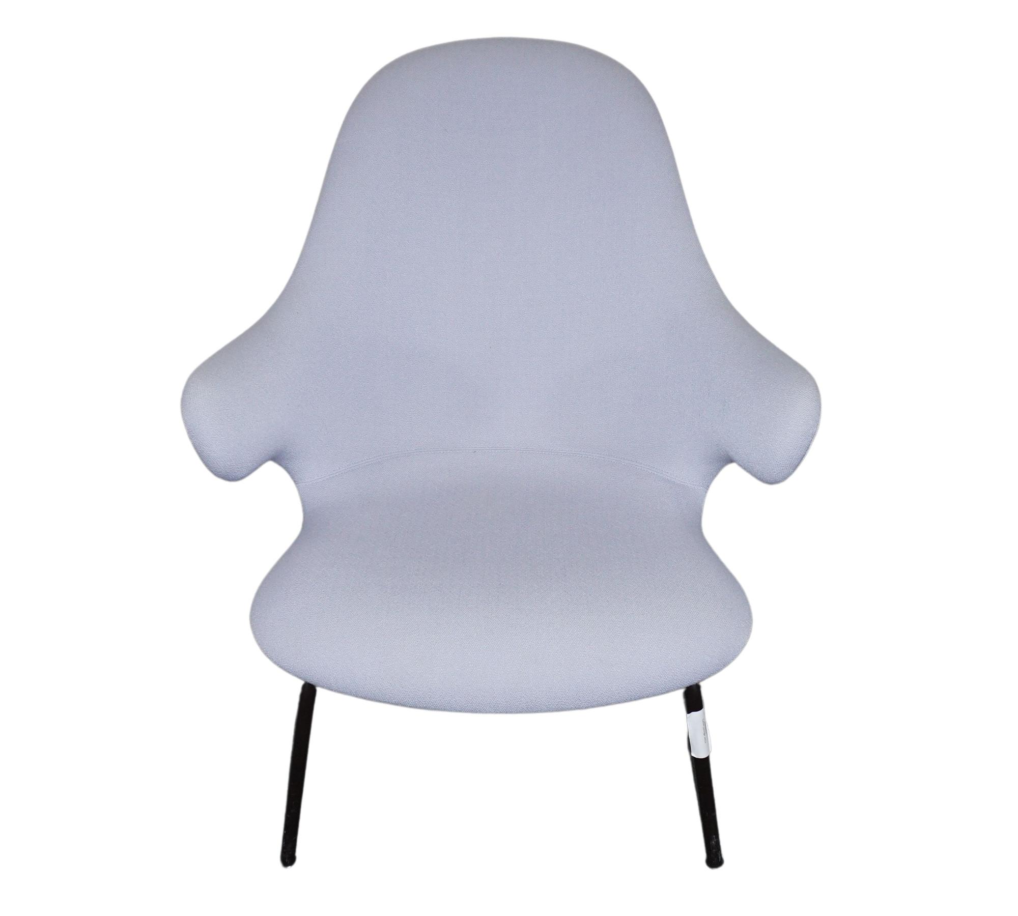 Catch JH14 Lounge Chair tubular frame Violet 2