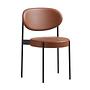 Verner Panton Series 430 Lederstuhl Braun 0