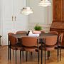 Verner Panton Series 430 Lederstuhl Braun 1