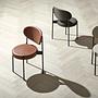 Verner Panton Series 430 Leather Chair Brown 2