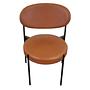 Verner Panton Series 430 Leather Chair Brown 3