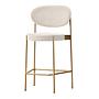 Series 430 Bar Stool Brass Beige 0