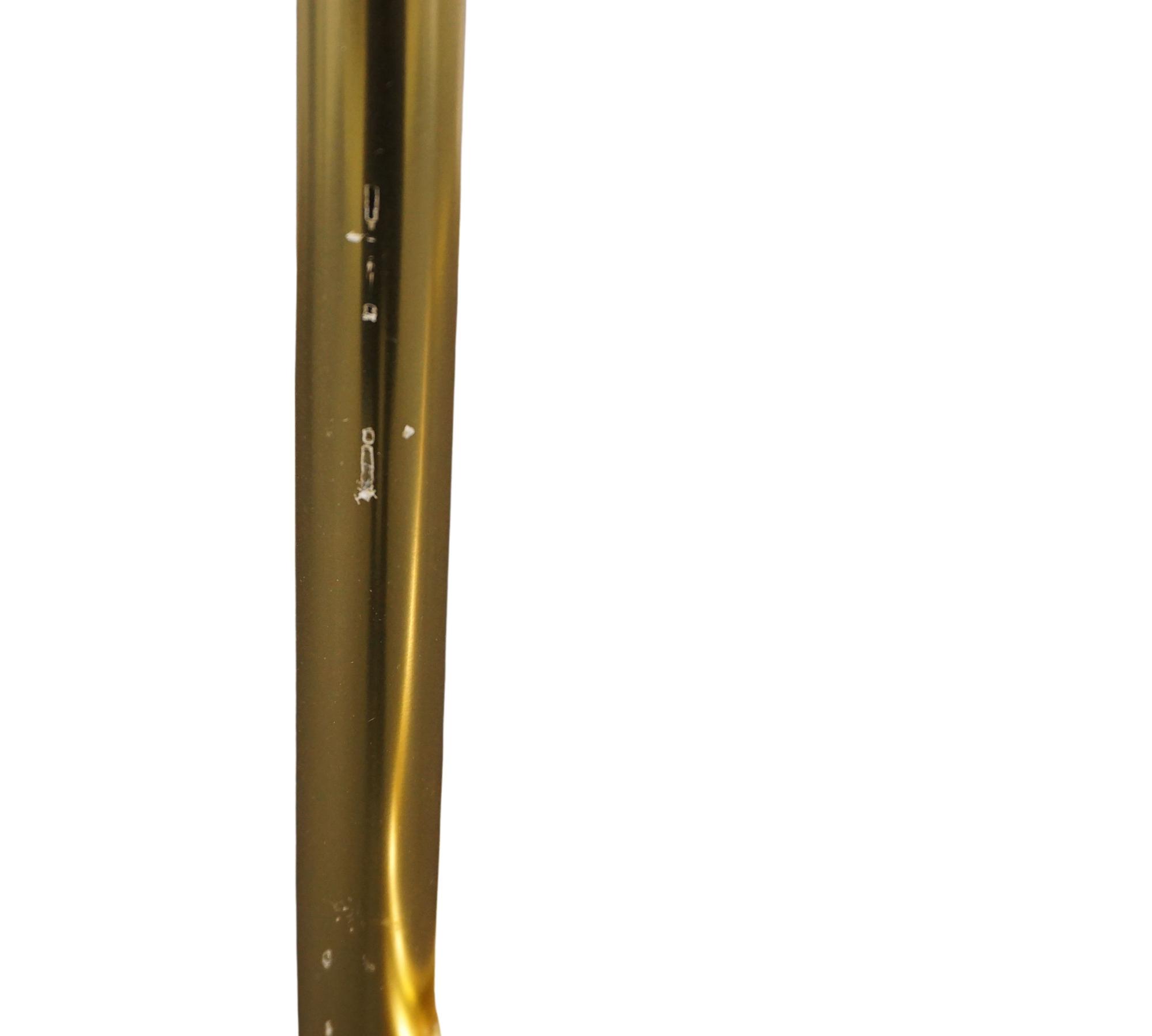 Series 430 Bar Stool Brass Beige 3