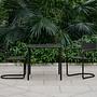 Sine Armchair Stackable Black 4