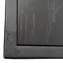 Frame Wall shelf with shelf Oak Black 4