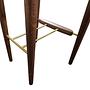 Lunar SH750 Bar Stool Leather Bellagio Black 6